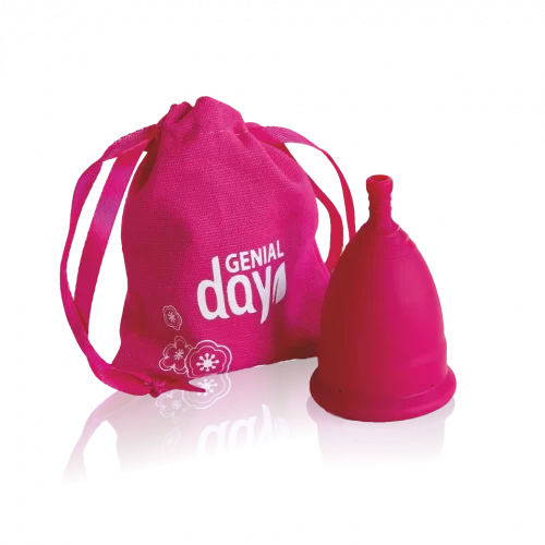 Genial Day Menstrual Cup made of TPE (S M L)