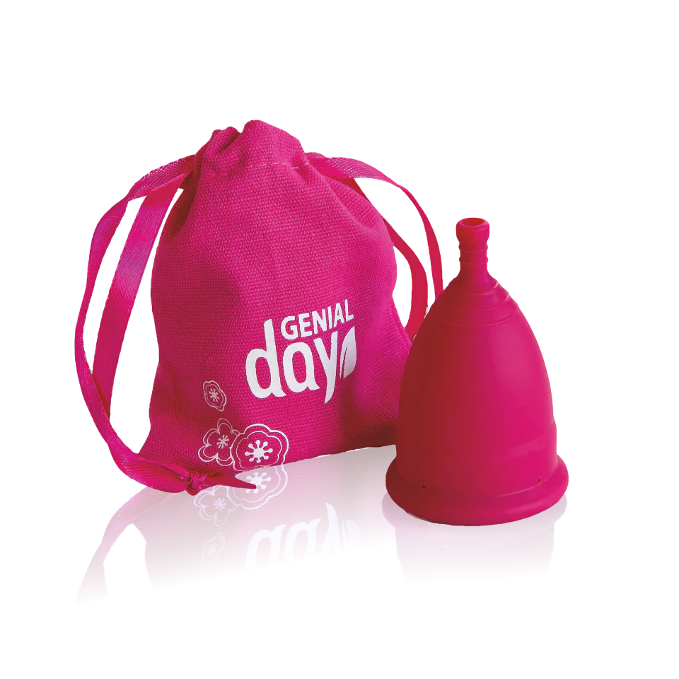 Genial Day Menstrual Cup made of TPE (S M L)
