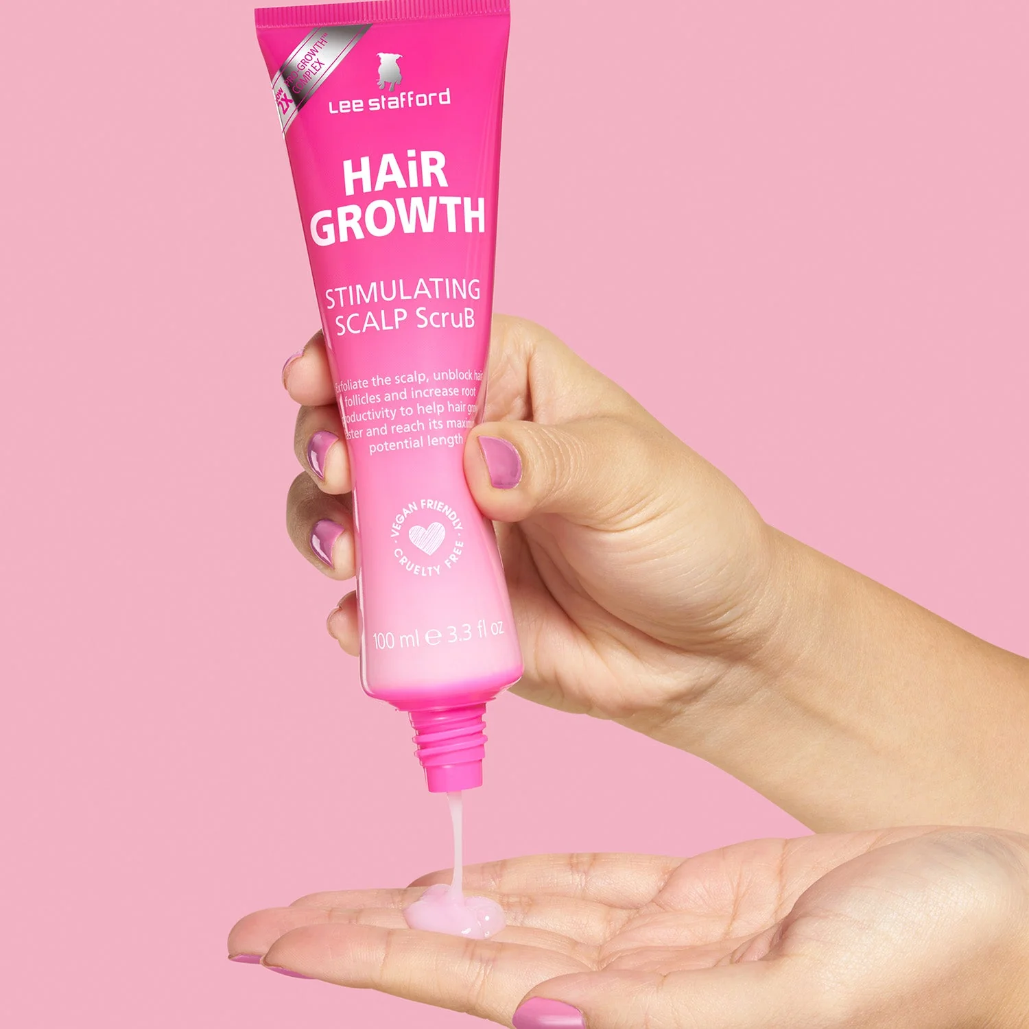 Lee Stafford Hair Growth Stimulating Scalp Scrub 100ml - Image 2
