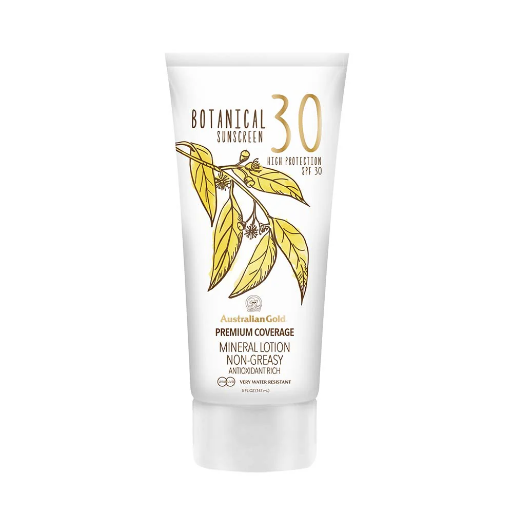Australian Gold Botanical Sunscreen Premium Coverage Spf30 147ml